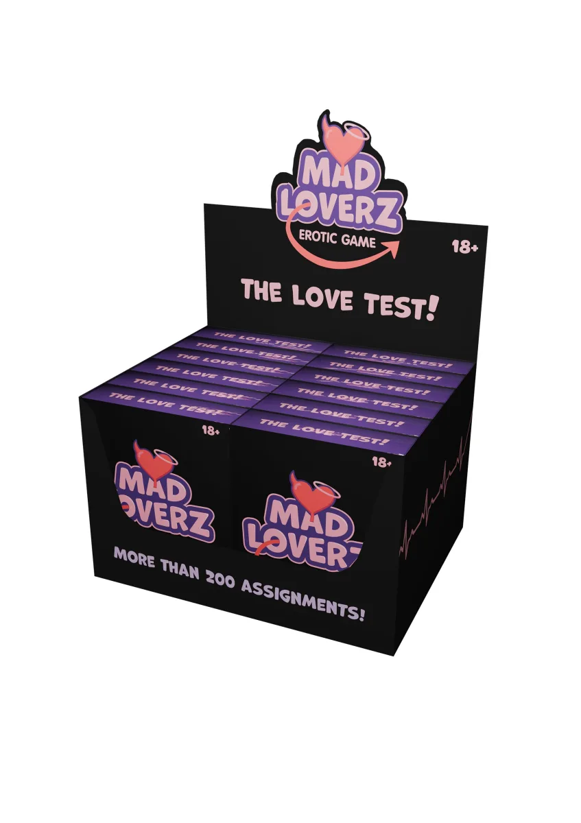 Erotická hra Mad Loverz 12 ks
