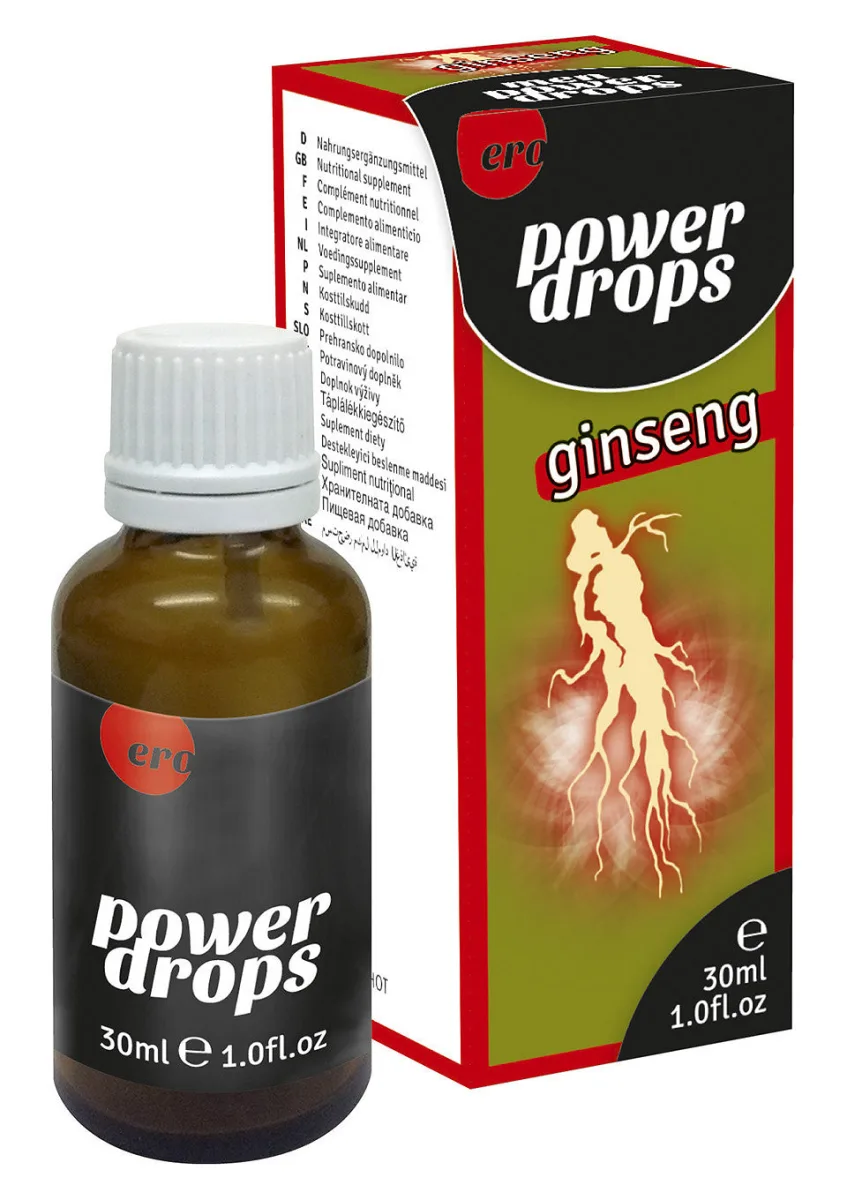 Gocce di Ginseng Potenziante per Uomo 30 ml