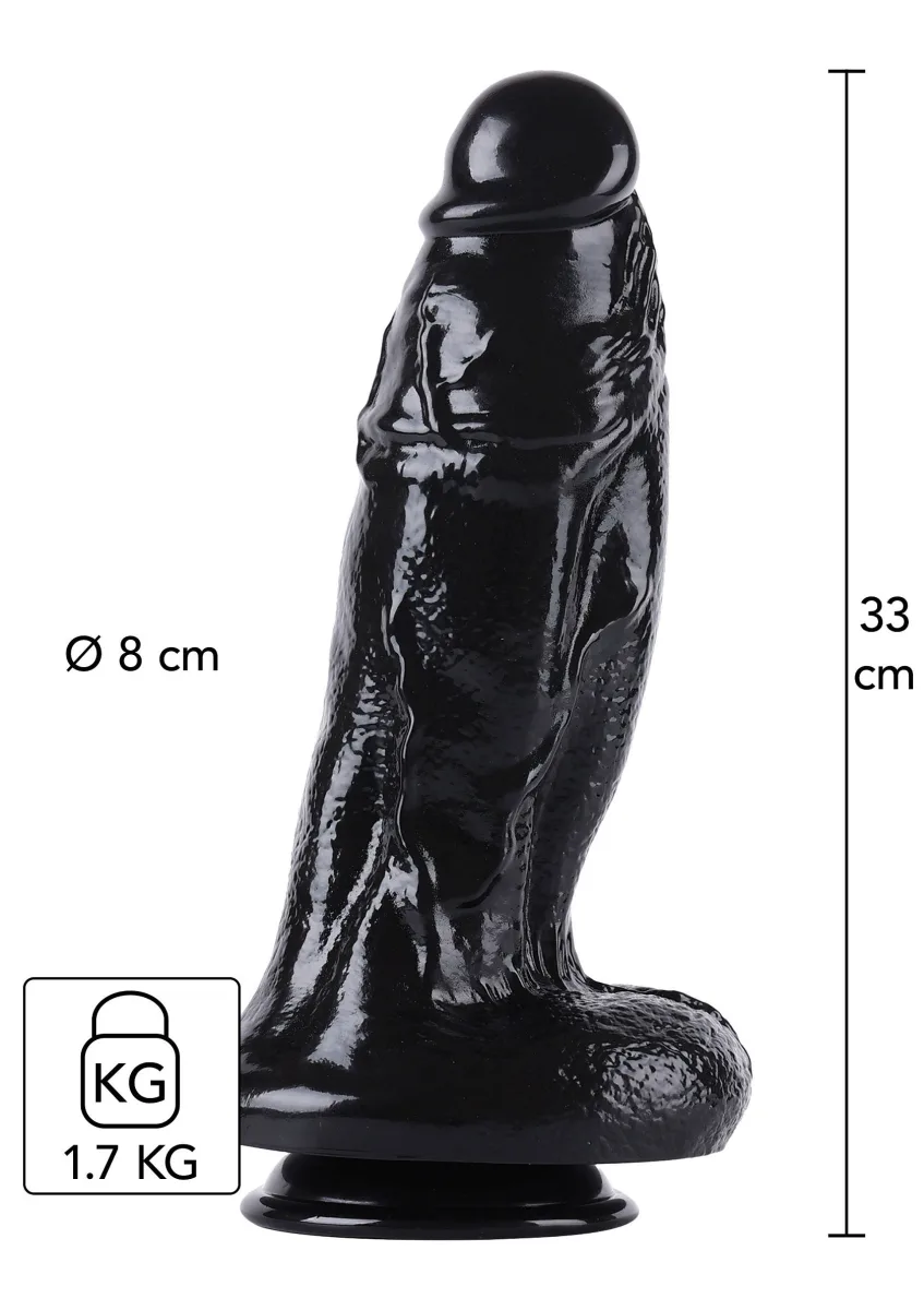 Extra hrubé dildo 32,5 cm