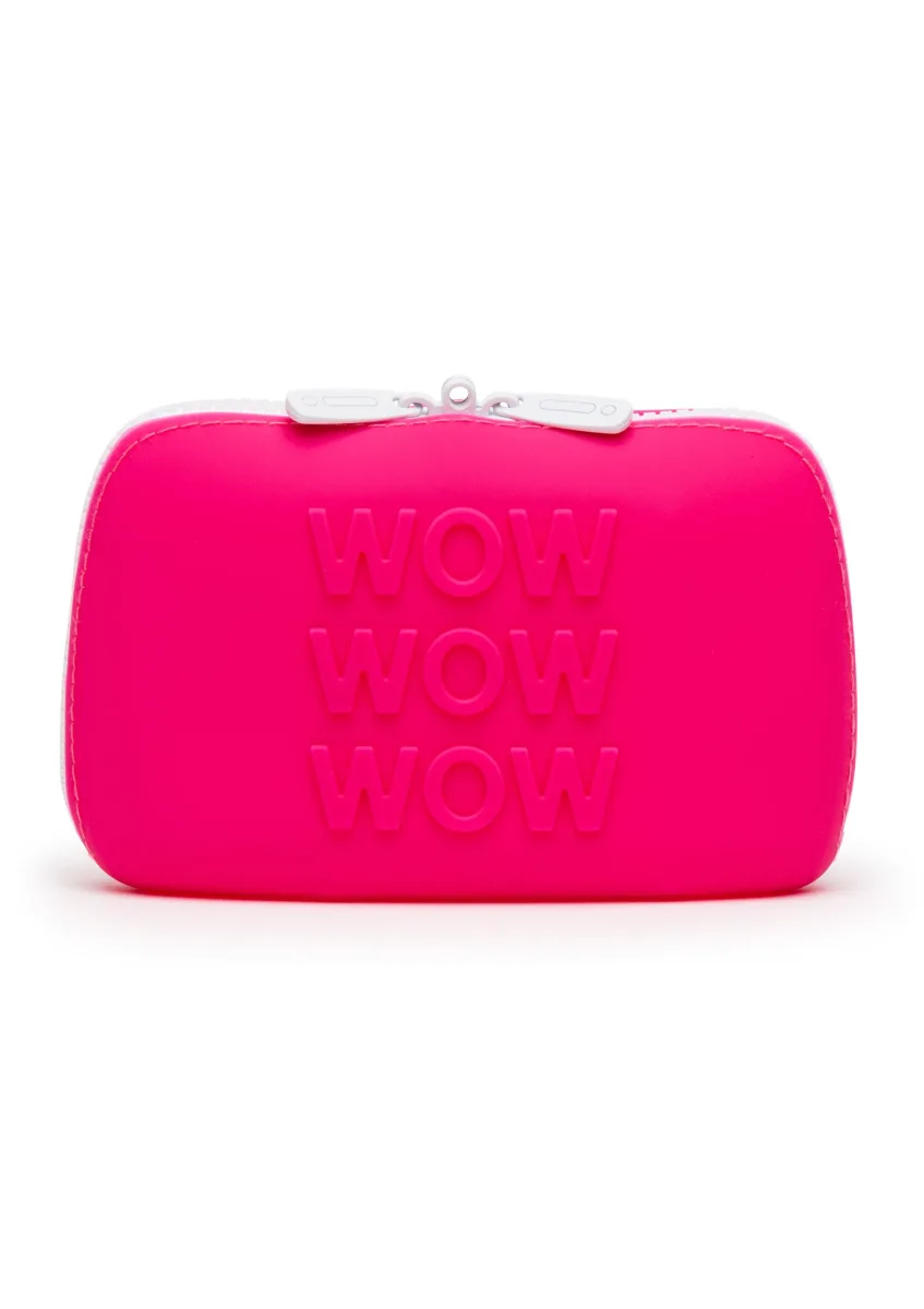 Petit sac de rangement zippé en silicone C
