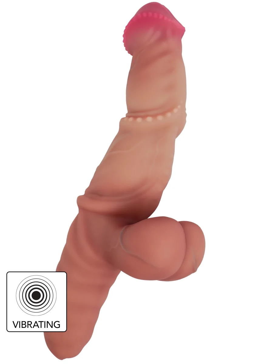 Mutant Rumbler Wibrujący Dildo Płynny Silikon