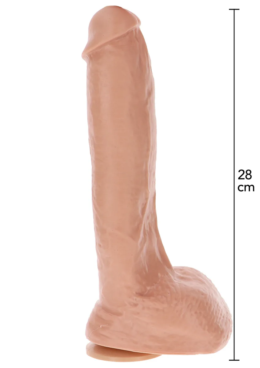 Extrémne XXL dildo z PVC 28 cm