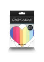 Pasteles con forma de corazón y flor (2 pares) — imagen 3
