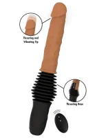 Realistický vibrátor s dvojitým ťahom — obrázok 1