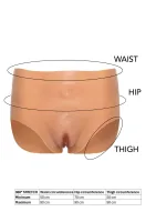 Otevřené vaginální kalhotky s vysokým pasem — obrázek 2