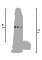 Dildo de silicona ultrarrealista de 21 cm — imagen 2