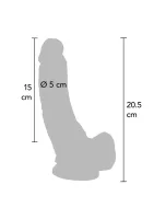 PVC dildo 20,5 cm — obrázok 2
