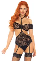 Top bandeau i podwiązka Teddy — obrazek 1