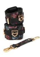 Enkelmanchetten met bloemenjacquard — afbeelding 13