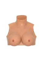 Top corto con coppe E per seni indossabili — immagine 4