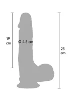 Ultra realistické silikonové dildo 23 cm — obrázek 2