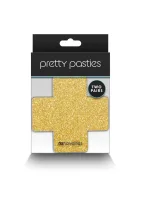 Copricapezzoli con croce glitterata, 2 paia — immagine 4