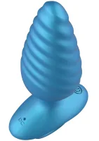 Ribbed Anal Plug Vibrating + Remote — image 5