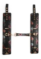 Enkelmanchetten met bloemenjacquard — afbeelding 3