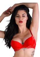 Soutien-gorge push-up à dos nageur en dentelle — image 16