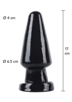 Anale plug met kegelvormige kop, groot, 17 cm — afbeelding 1