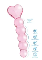 Dildo anale Crystal Heart — immagine 3