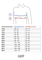 Soutien-gorge push-up à dos nageur en dentelle — image 7