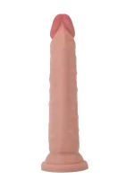 Dong de lujo de doble densidad TPE 17,5 cm — imagen 6