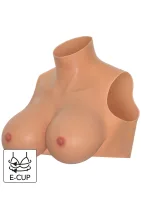 Top corto con coppe E per seni indossabili — immagine 1