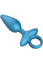 Ribbed Anal Plug Vibrating + Remote — image 4