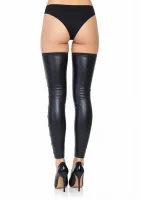 Wetlook Footless Lace Up Thigh — image 2