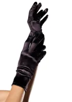Wrist Length Satin Gloves — image 1