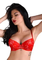 Sujetador demi con encaje floral — imagen 16