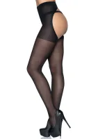 Sheer Open Butt Crotchless Pantyhose — image 4