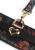 Enkelmanchetten met bloemenjacquard — afbeelding 6