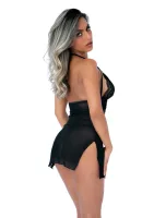Trägerloses Spitzen-Babydoll & String — Bild 6
