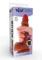 Dildo wibrujące z silikonu na napletek 23 cm — obrazek 2