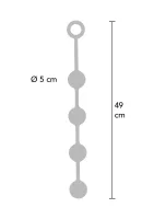 Palle anali pesanti extra large — immagine 5