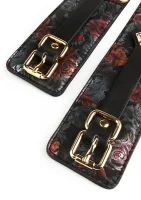 Enkelmanchetten met bloemenjacquard — afbeelding 8